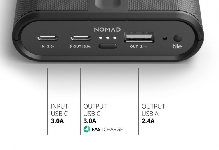 The Nomad 9000mAh PowerPack External Battery Is Ready for the Future