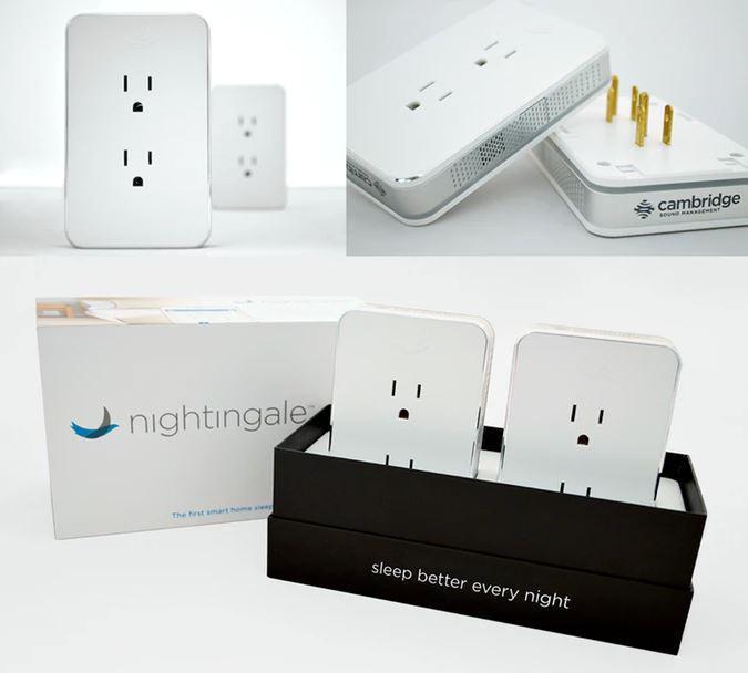 Fall Asleep Comfortably with White Noise by Using Nightingale