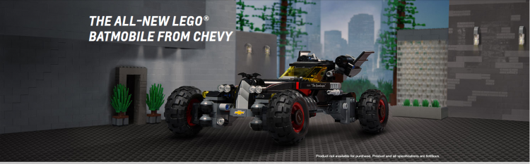 Chevy Teams Up with Lego Batman!