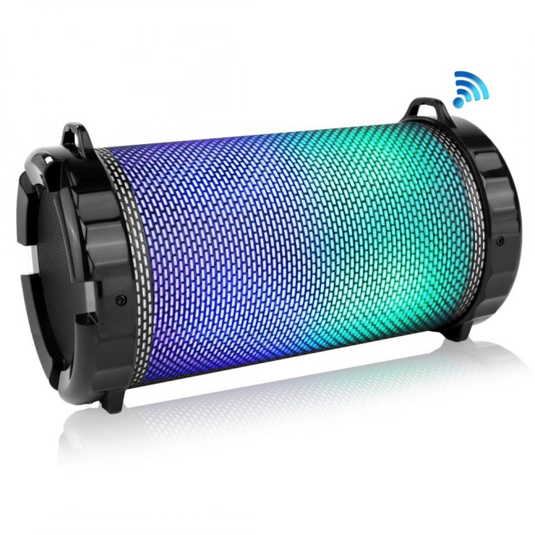 Pyle's New Portable Bluetooth Speaker Gives You All of the Lights
