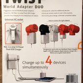 Oneadaptr Twist+ World Adapter DUO: Ready for Travel