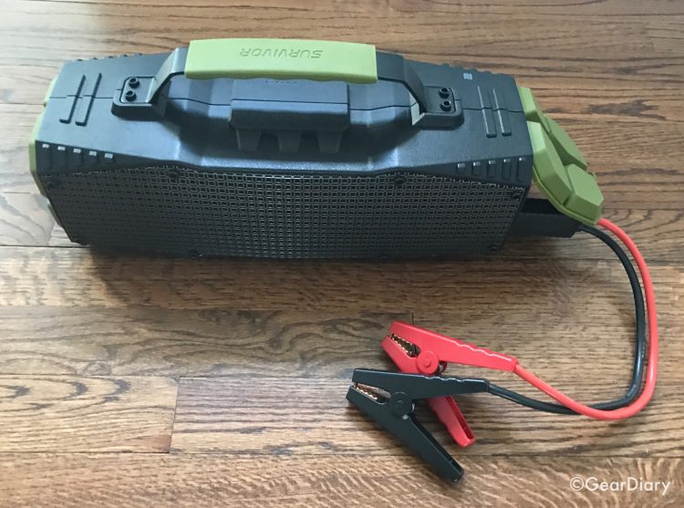 Dreamwave Survivor Speaker and Emergency Car Battery Starter Is a Powerhouse