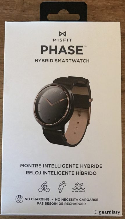 Misfit Phase Hybrid Smartwatch Review: A Connected Fitness Tracker That Looks Like a Fashion Watch