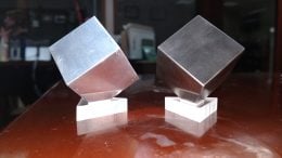 Tungsten and Aluminum Desk Cubes Entertain Just About Everyone!