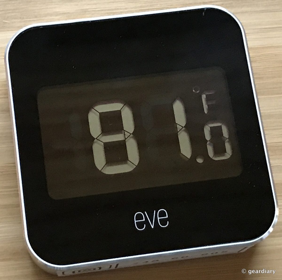 Elgato Eve Degree Weather Station Temperature Humidity Monitor for Apple HomeKit 