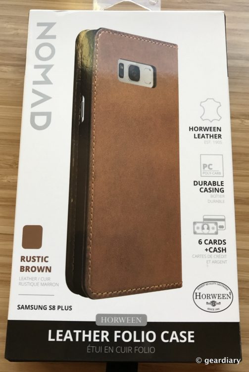 Nomad Leather Folio Wallet for the Samsung Galaxy S8 Plus Review