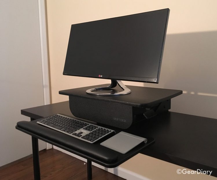 Uplift Adapt Height Adjustable Standing Desk Converter Takes You