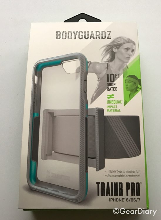 BodyGuardz Trainr Pro Case with Armband for Apple iPhone 6/6s/7 Is Perfect for Summertime Fun