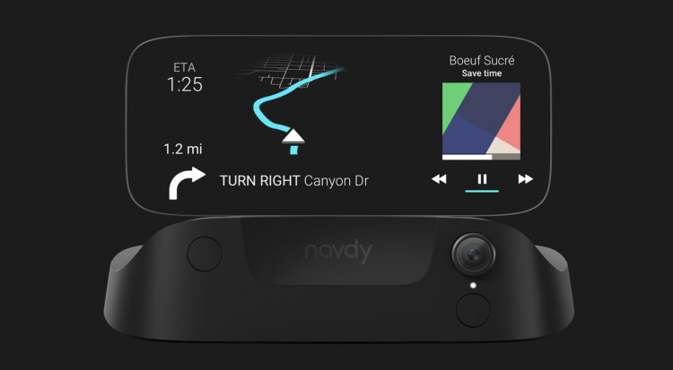 Innovative Navdy Heads-Up Display Keeps Your Eyes on the Road at All Times