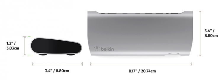 Belkin’s Thunderbolt 3 Express Dock HD with Cable Is Your 2016 MacBook Pro’s Best Friend
