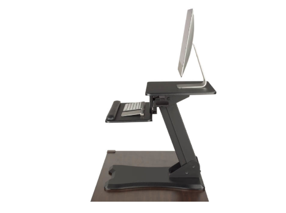 UPLIFT Adapt Height Adjustable Standing Desk Converter Takes You and Your Desk to New Heights