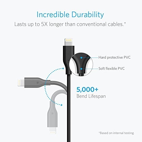 The 4" Anker PowerLine Lightning Cable Is a Must-Have Battery Pack Accessory