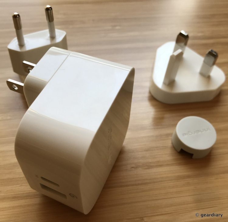Innergie PowerJoy 30C USB-C Wall Charger with Travel Plugs Review