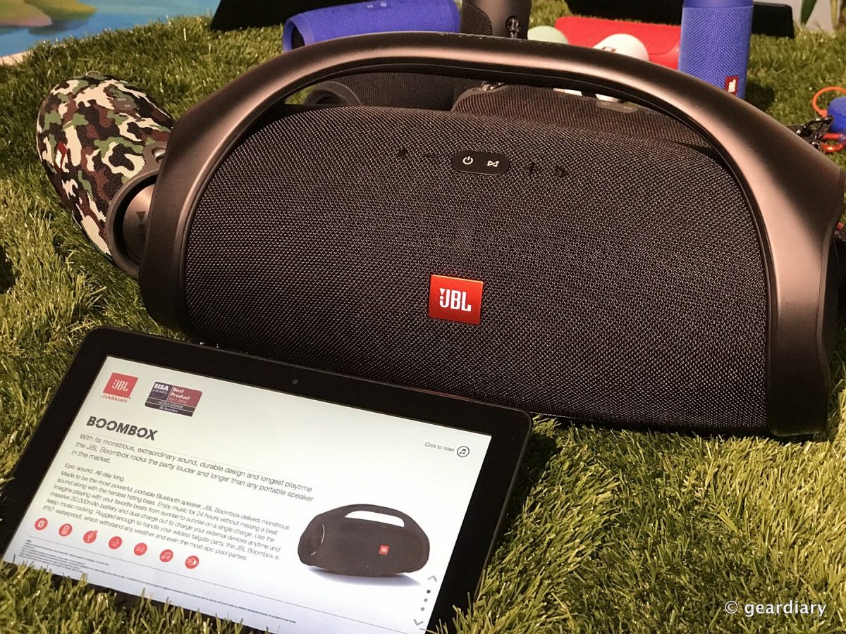 JBL Boombox Makes Portable Sound Epic | GearDiary