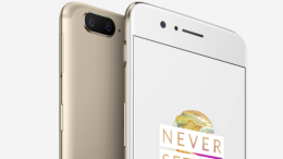 The OnePlus 5 Now Comes in a Limited Edition Soft Gold