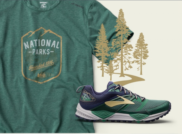 Support Your National Parks in Style With the New Brooks Cascadia Line!