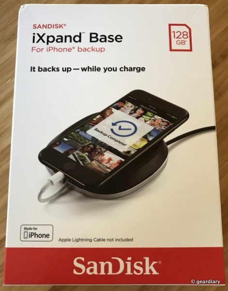 SanDisk iXpand Base Review: Auto Backups While Your iPhone Charges