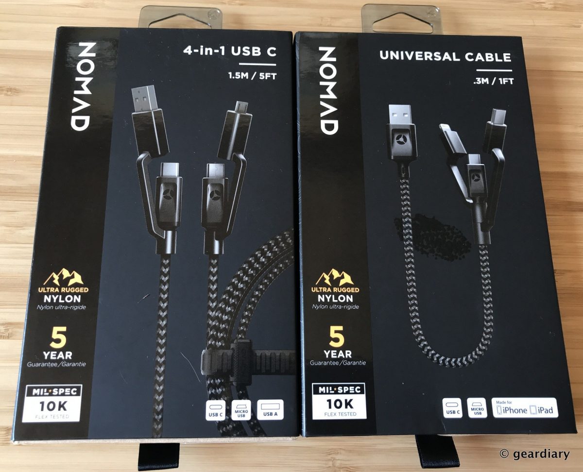 Geheim Verlaten crisis Nomad Universal and 4-in-1 USB C Cables: Everything you need! | GearDiary