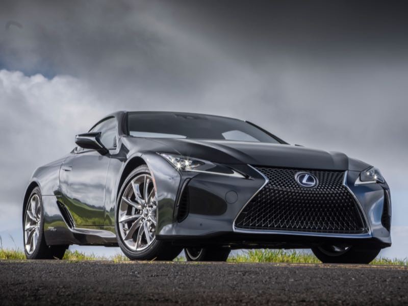 2018 Lexus Lc 500h Hybrid Luxury Sport Coupe A Blast From The Future