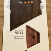 Cover Your Samsung Galaxy Note8 with a Toast Wood Veneer Skin