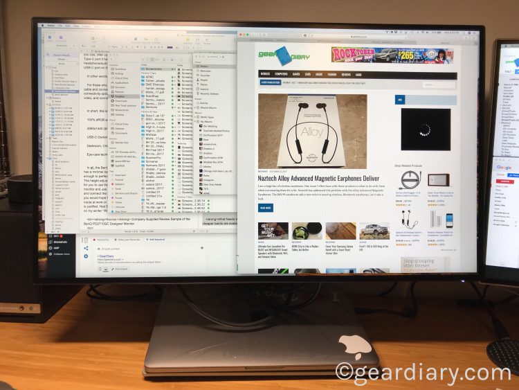 The BenQ PD2710QC 27” QHD Designer Monitor Is a Great Monitor with Superpowers