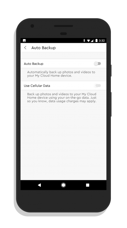 Auto Backup of Photos in My Cloud for Android