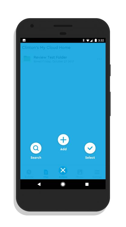 My Cloud Actions in the Android app