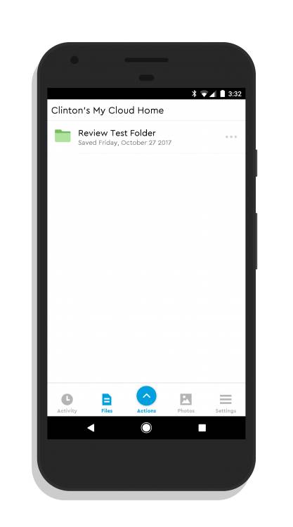 My Cloud File Listing on Android