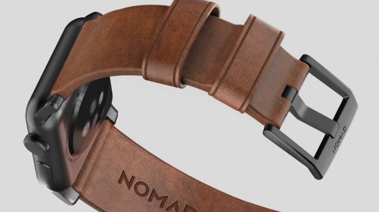 Nomad Modern Band for Apple Watch Is a Luxurious Horween Leather Watch Strap