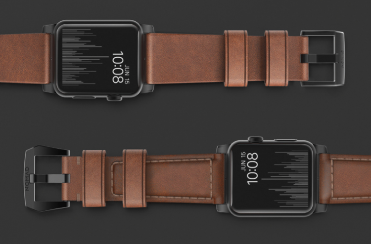 Nomad Modern Band for Apple Watch Is a Luxurious Horween Leather Watch Strap