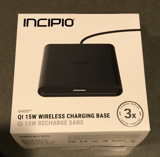 Got a New iPhone? Now Check Out the Incipio GHOST Qi 15W Wireless Charging Pad