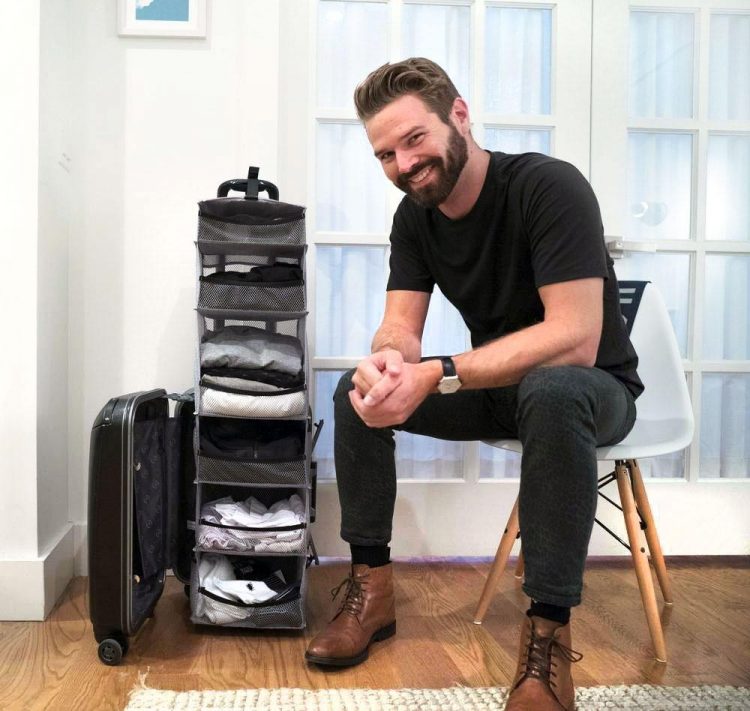 Clumsy People Need This Carry-on Closet