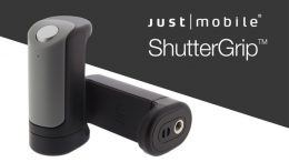Just Mobile ShutterGrip Is a Grab-and-Go Camera Control for Your Smartphone