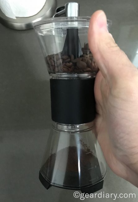 Enjoy Delicious Morning Coffee with the Bialetti Manual Coffee Grinder and Glass Pourover Carafe