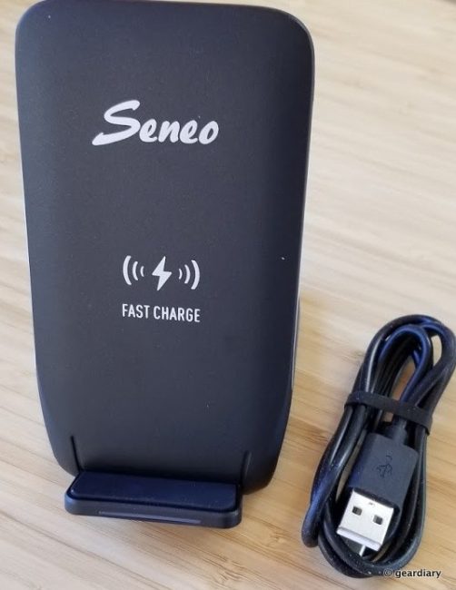 Seneo Fast Wireless Charger: Prop Your Phone up So You Can See It!