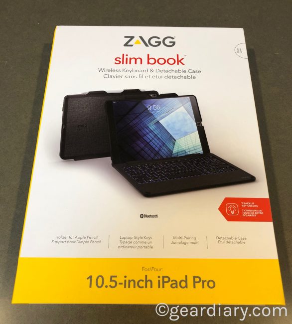 Be More Productive With the ZAGG Slim Book for the Apple 10.5" iPad Pro