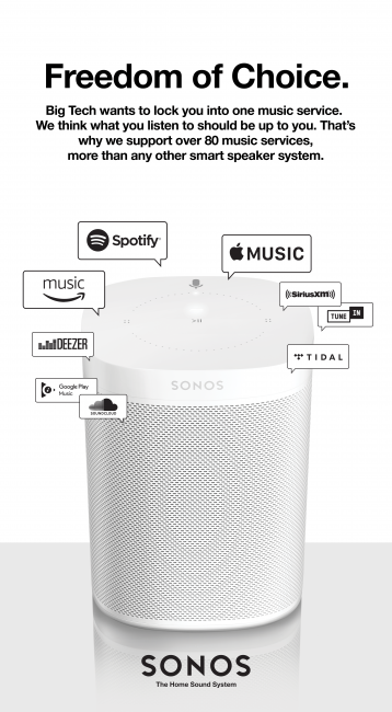 SONOS' New Deal Proves Twice As Nice As Apple's HomePod