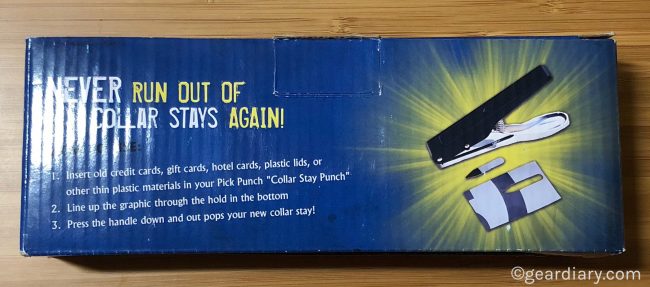 For a Gift with a Punch Try the Collar Stay Punch