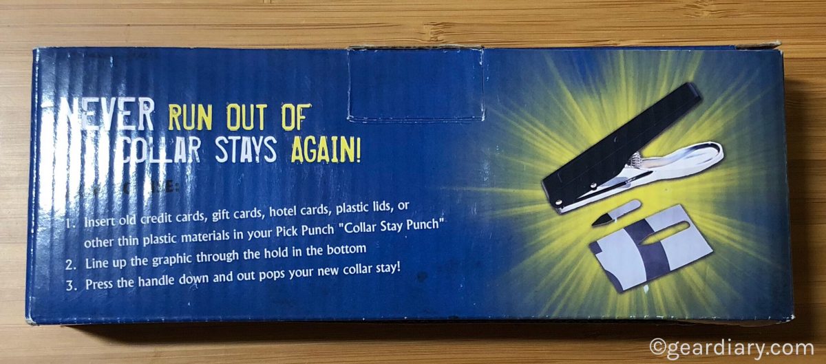 For a Gift with a Punch Try the Collar Stay Punch | Gear Diary