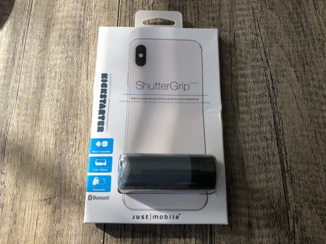 Never Miss the Perfect Shot with the Just Mobile ShutterGrip