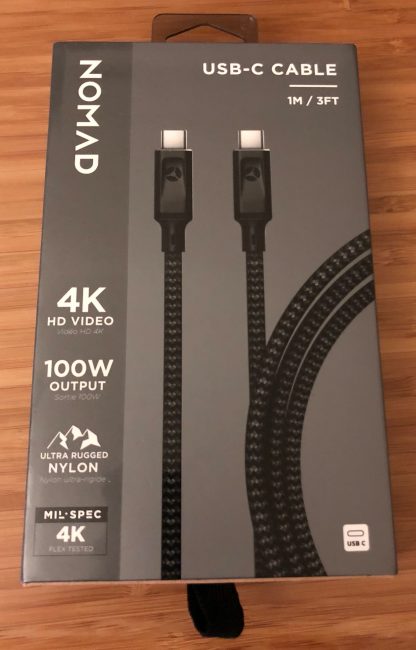 Nomad USB-C Cable Review: 100W Is Tough and Speedy