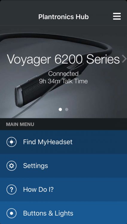 The Plantronics Voyager 6200 UC Neckband Headset Means Business