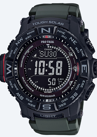 The ABCs (Altimeter, Barometer, Compass) of Casio Produce a Truly Useful and Stylish Pro Trek Watch!