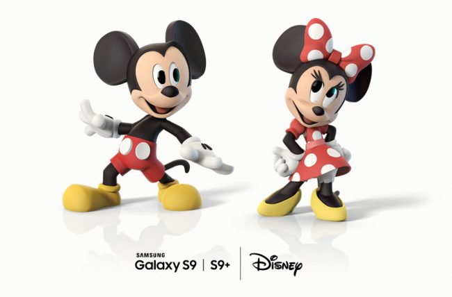Mickey and Minnie Mouse Are Coming to Life on the Galaxy S9/S9+