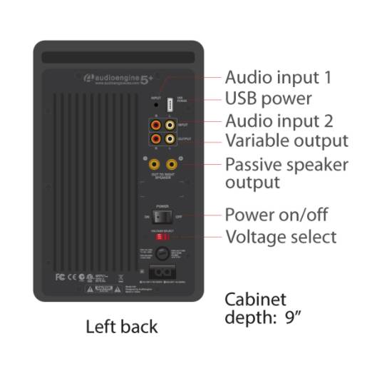 Audioengine A5+ Premium Powered Speakers Deliver Home Audio Bliss 8 Audioengine A5+ Premium Powered Speakers Deliver Home Audio Bliss