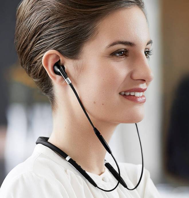 The Jabra Evolve 75e Is a Business-Centric Neckband-Style Wireless Headset