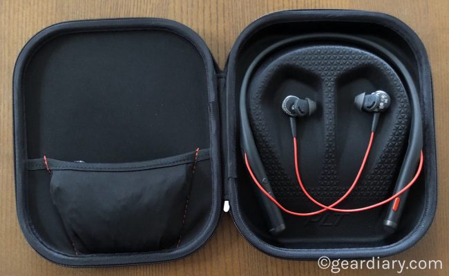 The Plantronics Voyager 6200 UC Neckband Headset Means Business
