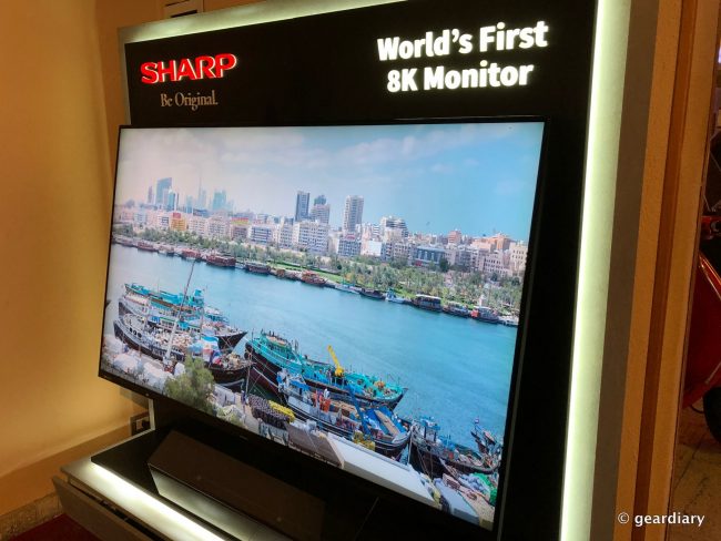 Sharp's 8K TV Makes Your New 4K TV Seem Dated