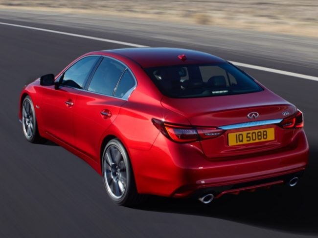 2018 Infiniti Q50S Red Sport 400 Is the 'Essence' of Driving
