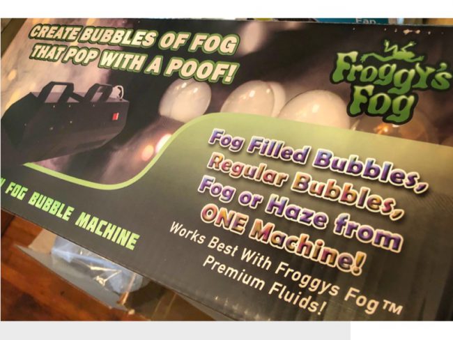 Fobbles Fog Bubble Machine Is the New Life of The Party